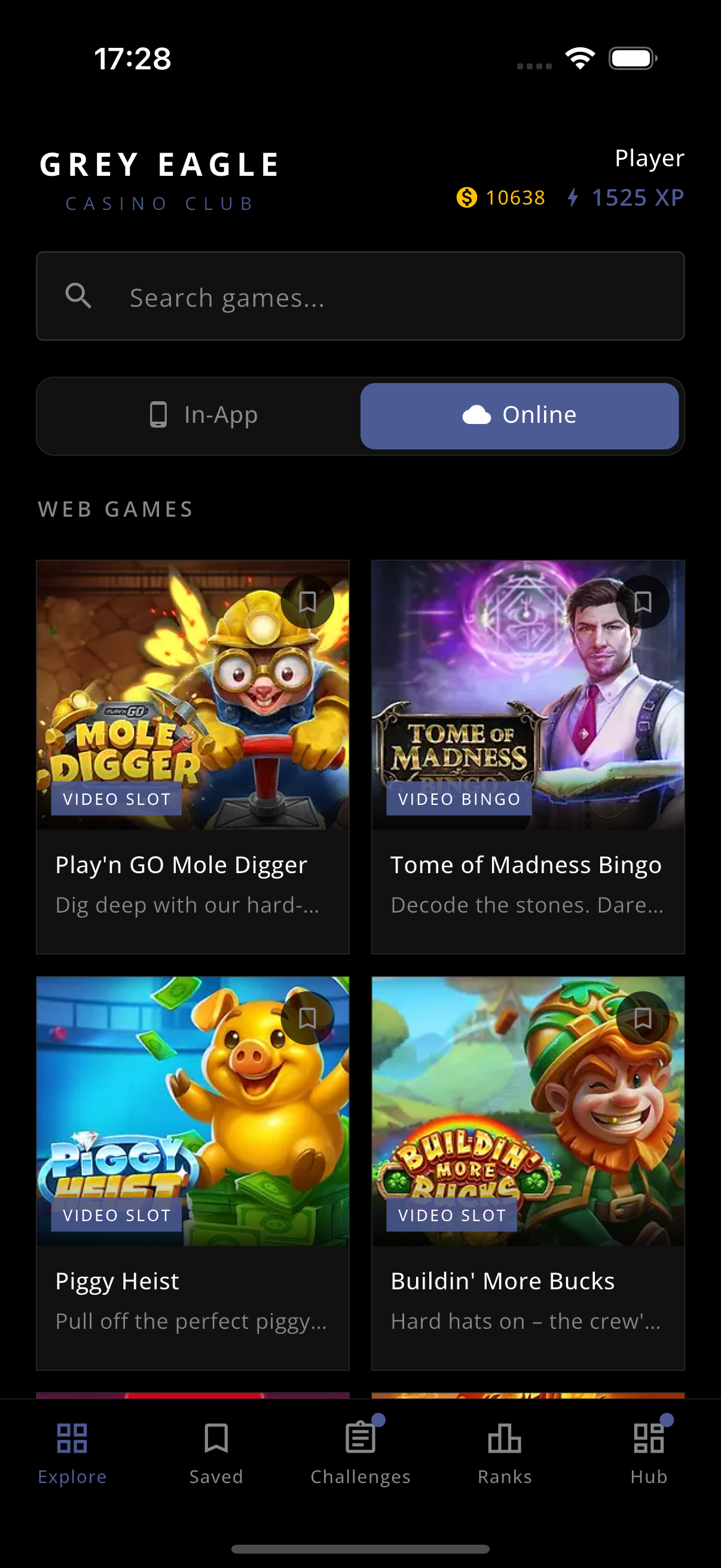 Grey Eagle Casino Club screenshot 1