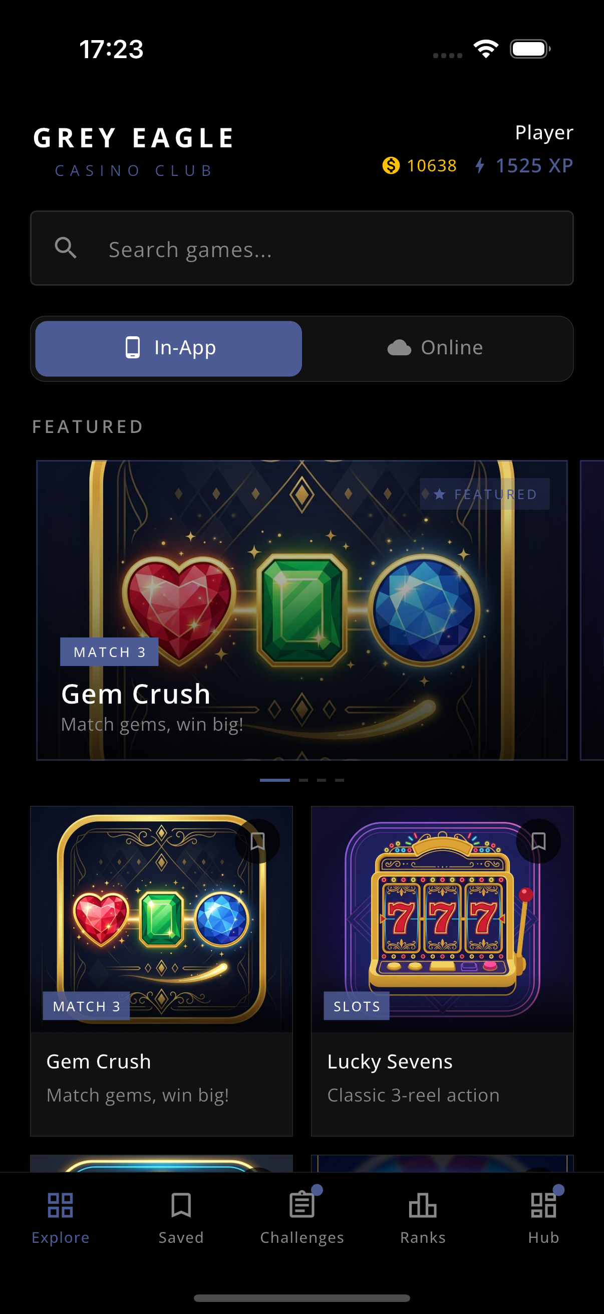 Grey Eagle Casino Club screenshot 3